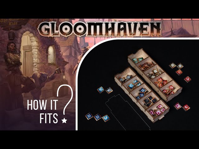 How it Fits Inside? – Gloomhaven: Second Edition Organizer