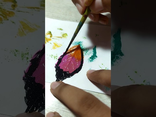 Easy butterfly Painting🦋 #art #drawing #tasnim'scanvas #painting #viralvideo #pencilart #pencildraw