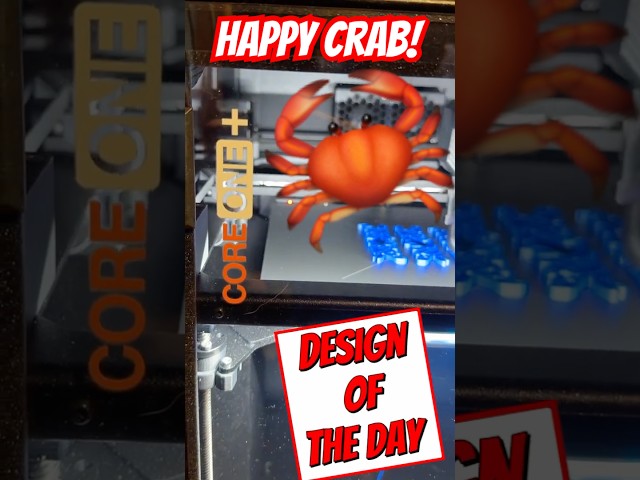 The Tinkercad Sketch Tool Happy Crab Tutorial is here! 🚨