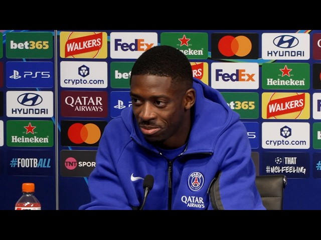 DEMBELE: “DONNARUMMA IS THE NUMBER ONE IN THE WORLD!” 🧤 Man City v PSG 🏆 Champions League