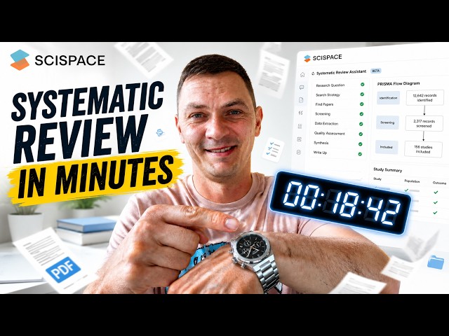 How to Do a Systematic Literature Review in Minutes with SciSpace | Ethical AI Use