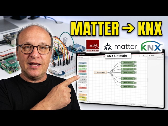 Matter parla con KNX: Controller e Bridge in Node-RED