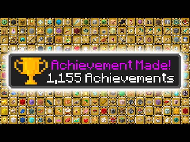 I Got All 1,155 Achievements in Minecraft