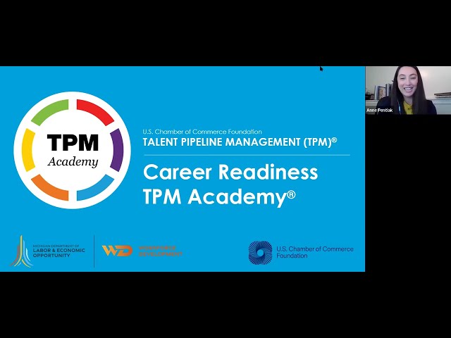 TPM Career Readiness Academy of Michigan Interest Webinar