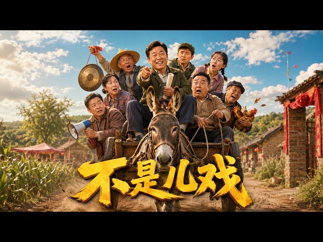 【不是儿戏】2026必看喜剧电影💥企业家返乡投资造福乡里，一场精心筹备的追思会，全程意外不断笑料满天飞！ #movie #Chinese Drama #搞笑