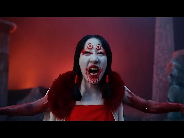 【FULL MOVIE 4K】A Demoness Appears at Midnight! Blood Stains the Ancient Mansion Red!