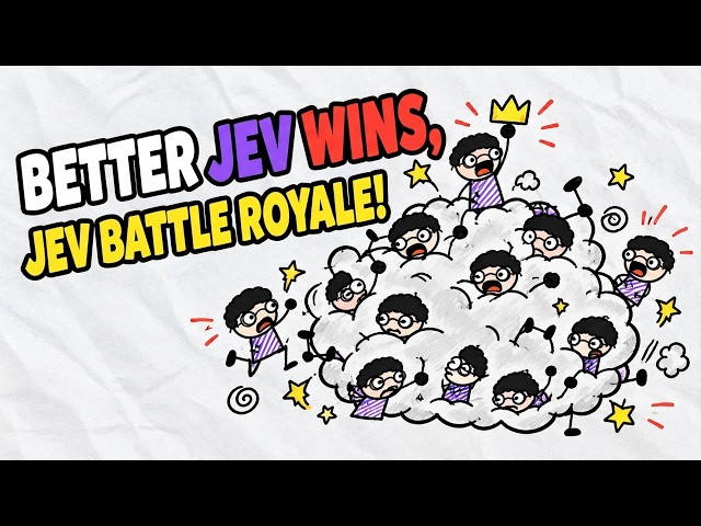 I Put 100 Jev AIs Into a Battle Royale