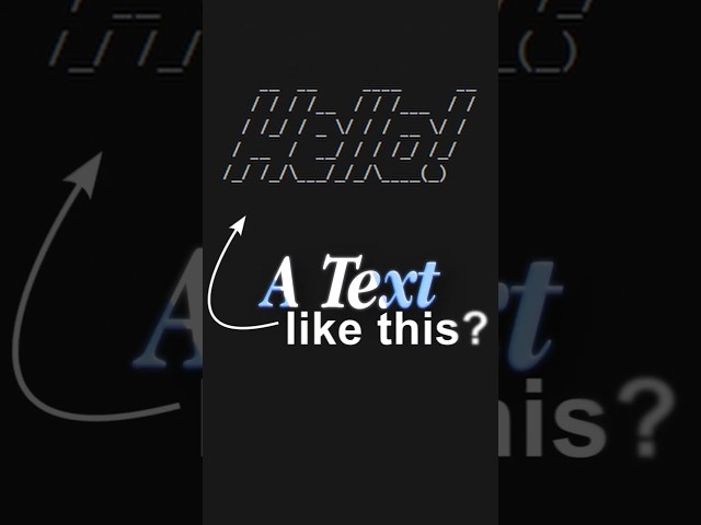 Turn Text into ASCII Art in Python 😎 | Pyfiglet Hack