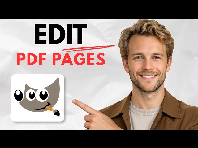 How to Edit PDF in Gimp (Quick Guide)