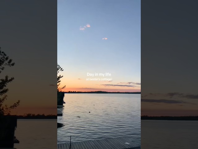 First full day at the cottage #dayinmylife #dayinthelife #dayvlog #cottage #summerday #summerdays