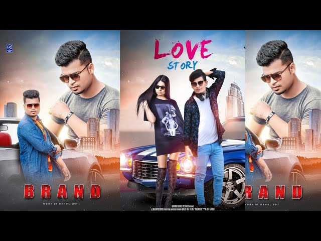 Romantic Love Movie Poster Photo Editing | New HDR Colorful Editing in Lightroom and Picsart