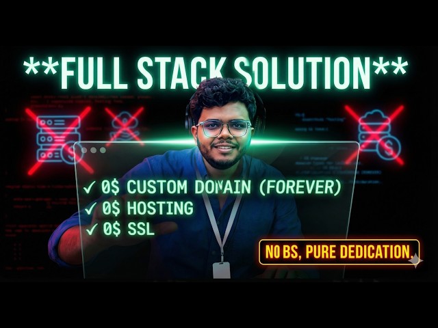 Host ANY AI Website for FREE (No BS, 2026 Guide) | $0 DOMAIN FOREVER | LOVABLE to LIVE | 100% LEGIT
