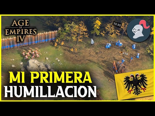 😨 SUFRO un rápido RUSH INGLÉS | Partidas Age of Empires 4 Online