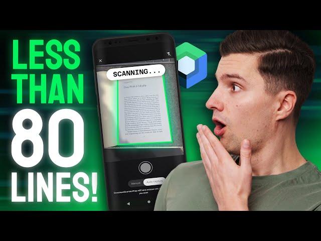 How to Create a Document Scanner App with MLKit (100% FREE & Works Offline!)