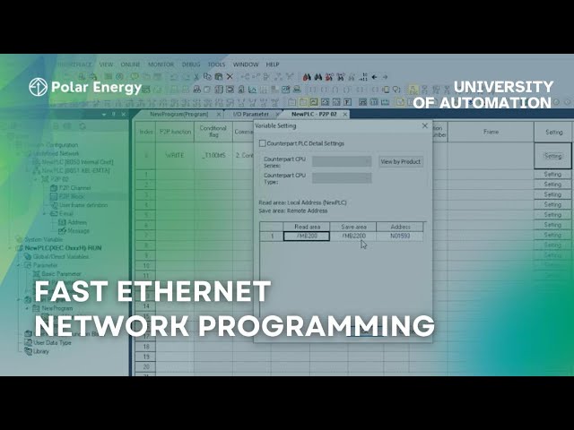 Fast Ethernet Protocols & Network Programming Tutorials | University of Automation
