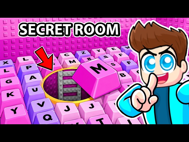 I FOUND EVERY SECRET ROOM IN ROBLOX +1 ESCAPE KEYBOARD !!