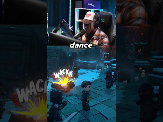 We don't need a partner for this dance party #LEGOBatmanGame #IntelPlays #IntelGaming