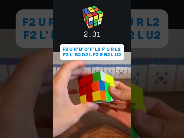 Day 11 of attempting the Acubemy Daily Scramble until I get sub-8 #cubing #series #speedcubing