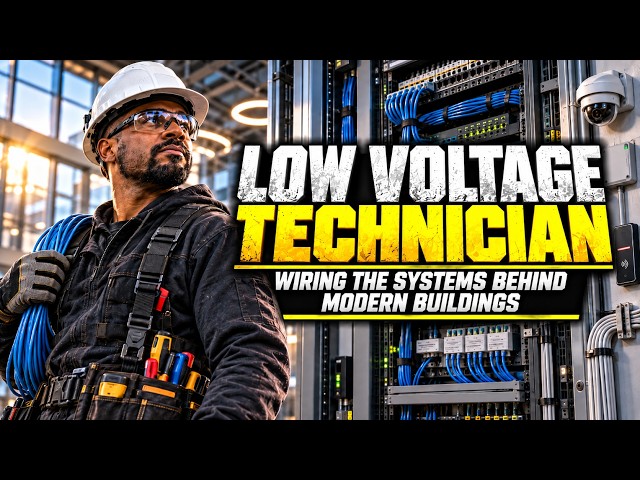 Low Voltage Technician | Wiring the Systems Behind Modern Buildings