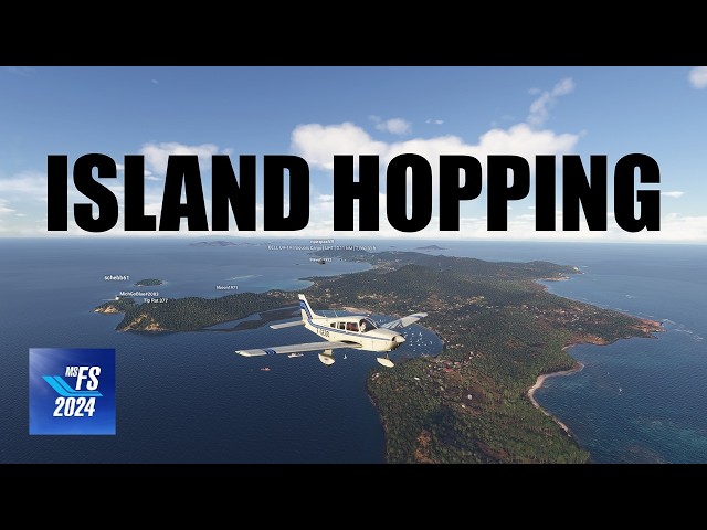 Caribbean Island Hopping | Anguilla, St. Maarten, Saba, St. Kitts, Antigua | Group Flight MSFS 2024