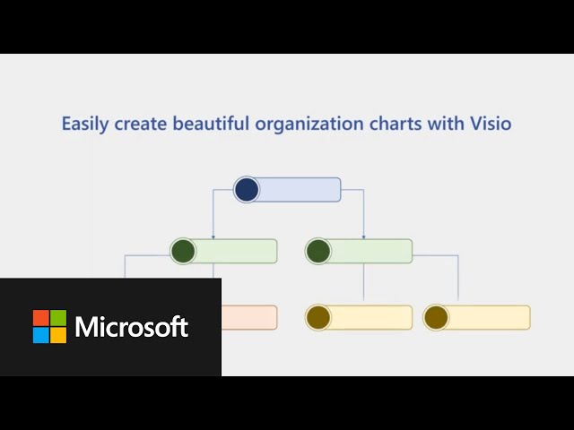 How to create org charts with Microsoft Visio