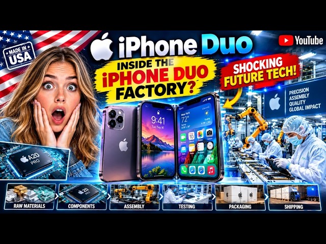 Inside the iPhone Duo Factory: How the Future of Smartphones Could Be Made | AI Documentary