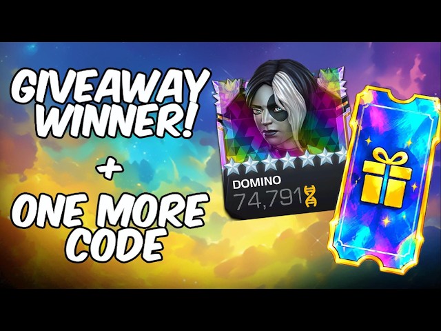MCOC Giveaway Winner + One Last Code | State of the Game/Channel