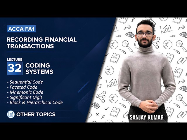 32| Coding Systems & Types of Codes | Other Topics | FA1