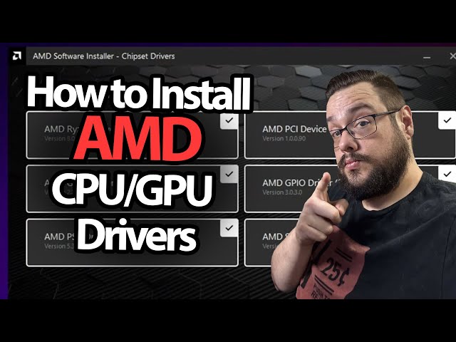 How to Update and Install AMD CPU & GPU Drivers