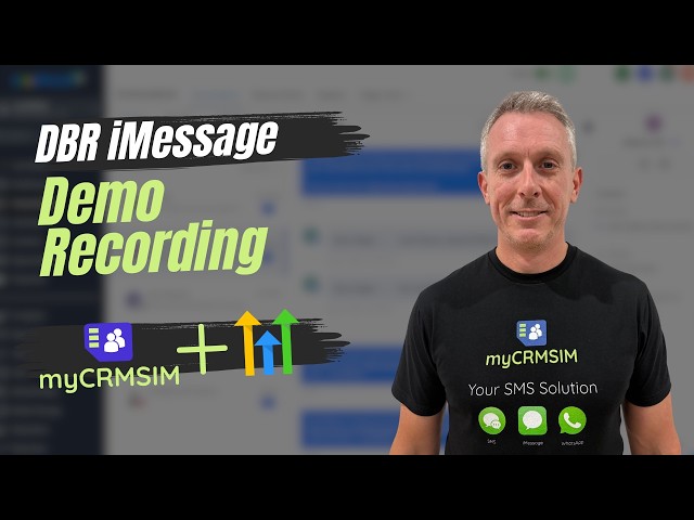 Database Reactivation with iMessage — Watch Leads Reply in Real Time (Live Demo)
