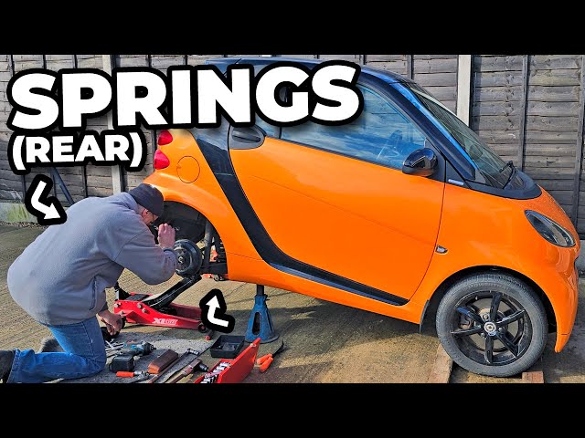 SOMEONE Destroyed This Smart 451 Spring So We Fit New Ones!