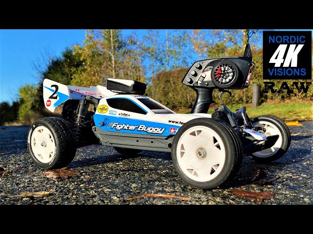 Tamiya Tuesdays in 4K: SPEED TEST! Tamiya DT-03 Neo Fighter Buggy (Neo Frog) 1/10 2WD Buggy RC Car!