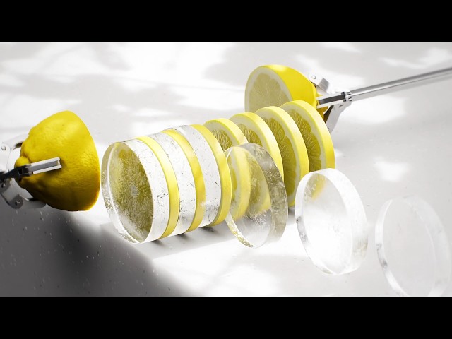 🤩 Oddly Satisfying Challenge | Loïc Schoeffel | Surreal Lemon Transformation Loop