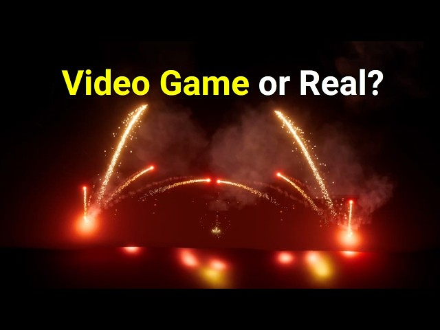 Inspired by Dragon Fireworks – Montréal 2018 - Part 1 | Fireworks Show Simulator