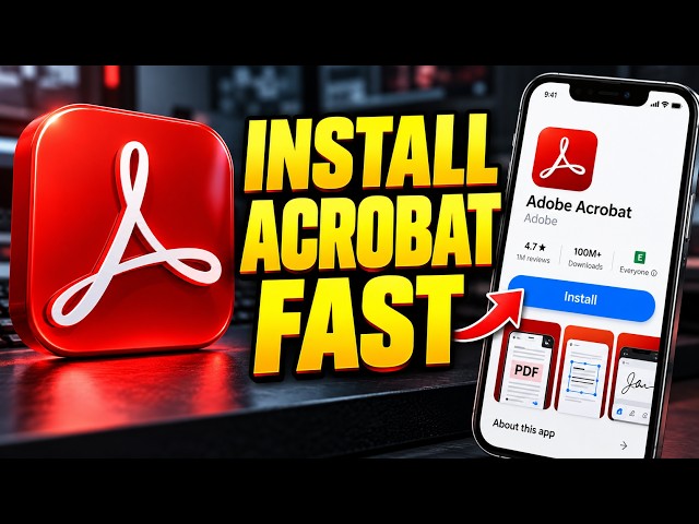 How to Download & Install Adobe Acrobat Reader on Mobile (Android/iOS)