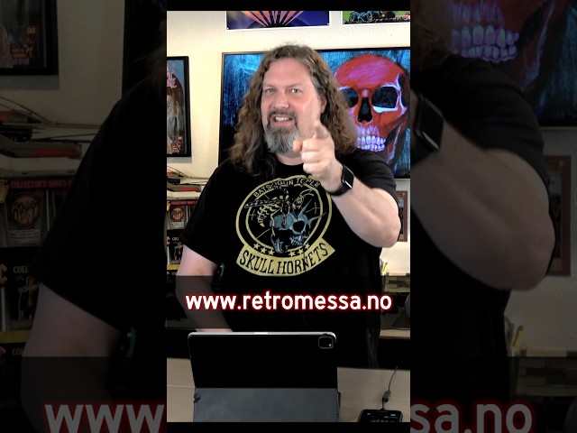 Metal Jesus Rocks at RetroMessa (NORWAY!!) #retrogaming  #gaming