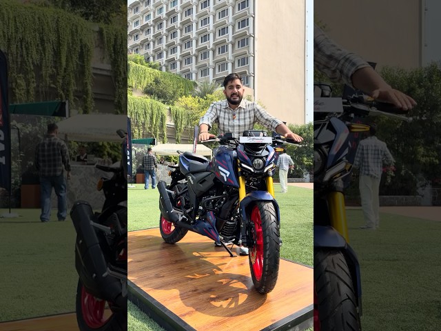 New TVS Apache RTR 200 4V Launched #tvsapache #apachertr4v