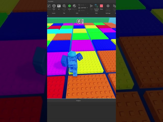 How I Made a ROBLOX GAME in ROBLOX STUDIO #shorts #roblox #robloxshorts #robloxstudio #scripting