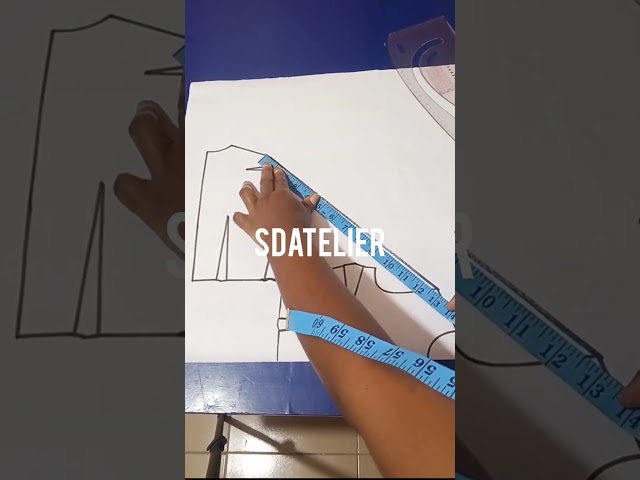 How to draft a cowl/drape sleeve