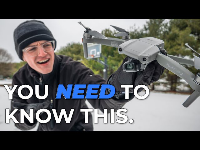 7+ TIPS For Flying The DJI Mavic Air 2 in EXTREME COLD [Real World Flight Testing!]