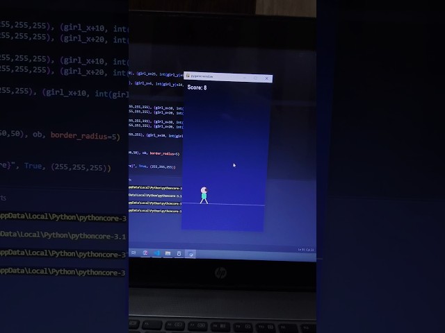 I Built This Game With ONLY Python 🐍🔥 No Game Engine