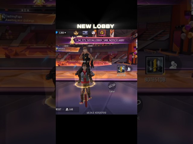 Free Fire OB54 update and the 9th Anniversary celebrations lobby | zomjo gaming ffmc