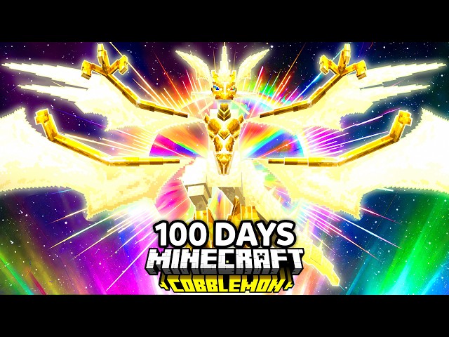 I Spent 100 Days as ULTRA LEGENDARY TRAINER Pokémon Minecraft VS. my Rival! (Duos Cobblemon)