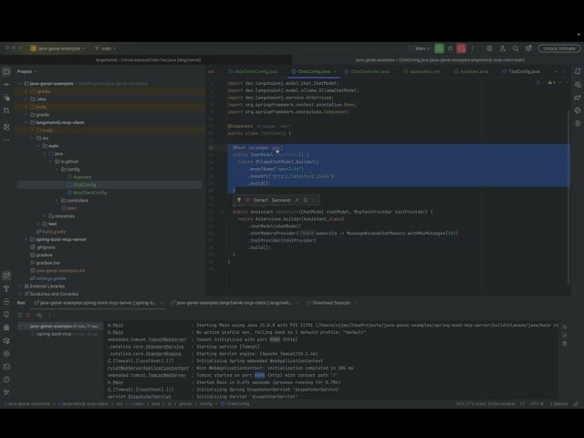 Using MCP Client in LangChain4j | Java AI Tool Calling Tutorial
