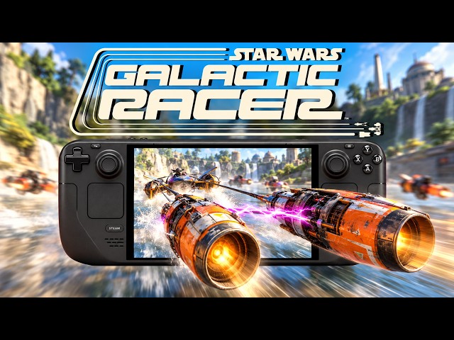 Star Wars Galactic Racer RUNS on Steam Deck, But Is 30 FPS Enough?