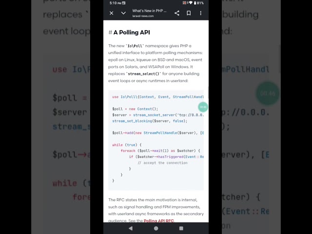 What's coming in PHP 8.6 looks like a lot of cool stuff is #shorts #php #learning #code