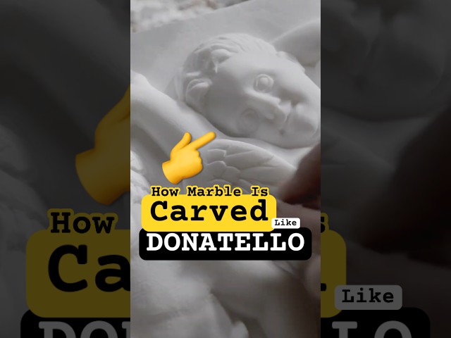 Marble Carving Like Donatello Using a Claw Chisel