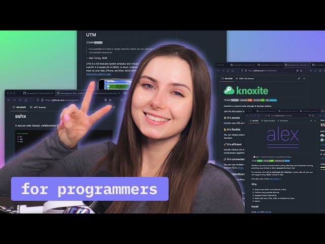 open source projects that you're missing out on