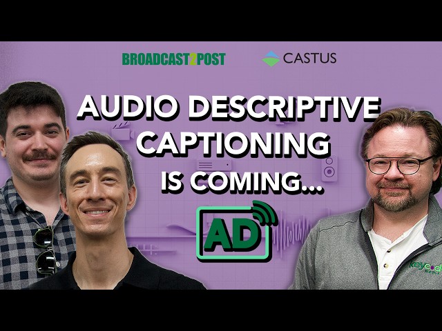 WCAG Audio Description Requirements for Government Videos