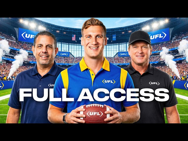 They Gave Us Full Locker Room Access Before a UFL Game